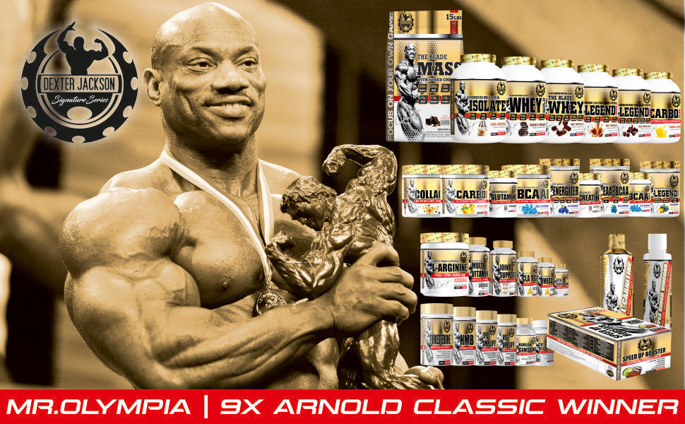 Dexter Jackson Gold Series Whey Gold - Cookies & Cream, 2268g (5 Lbs), 67 Servings