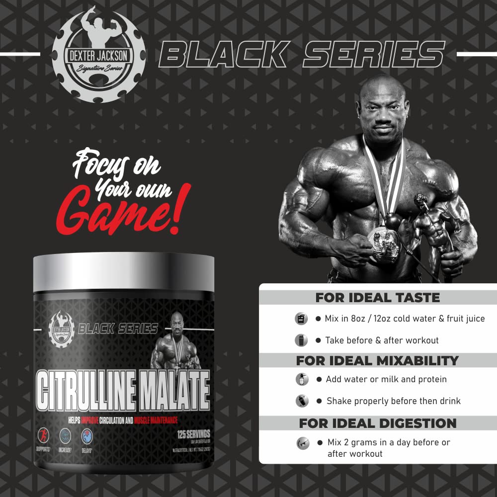 Black Series Citrulline Malate 250g - 125 Servings