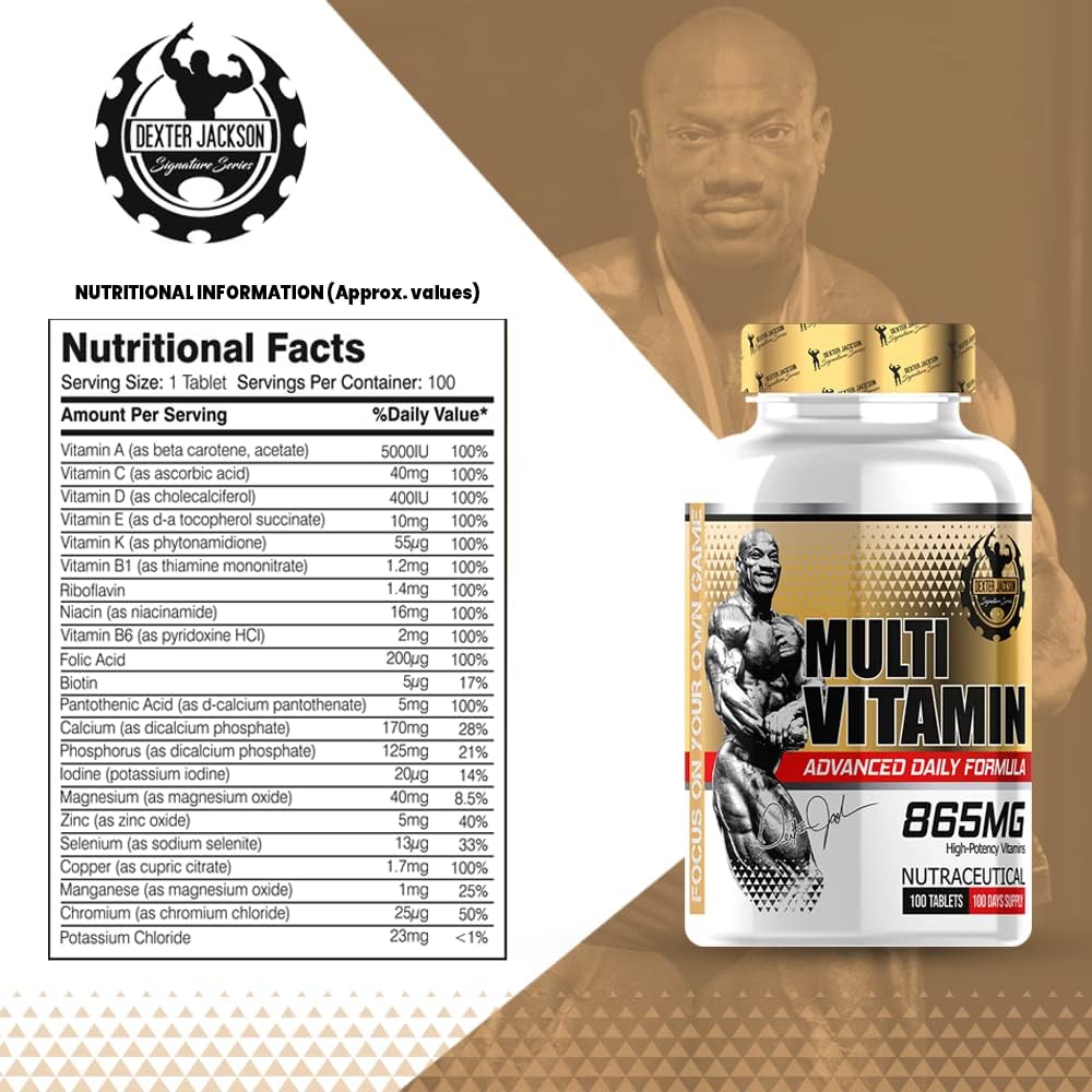 Gold Series Multivitamin, 100 Tablets