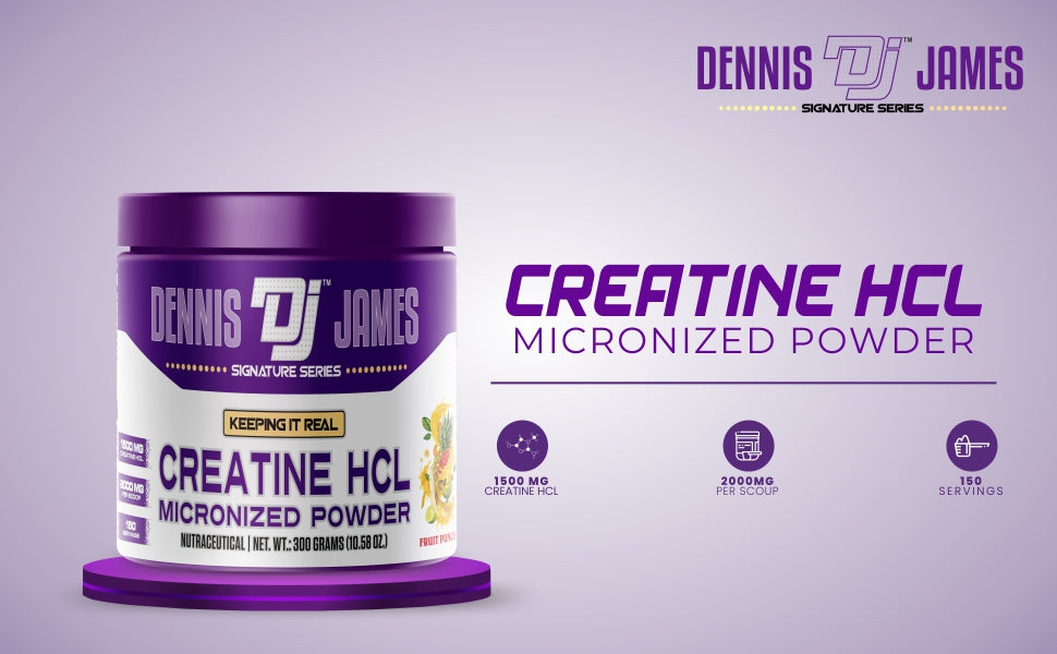 Dennis James Signature Series Creatine HCL - Fruit Punch