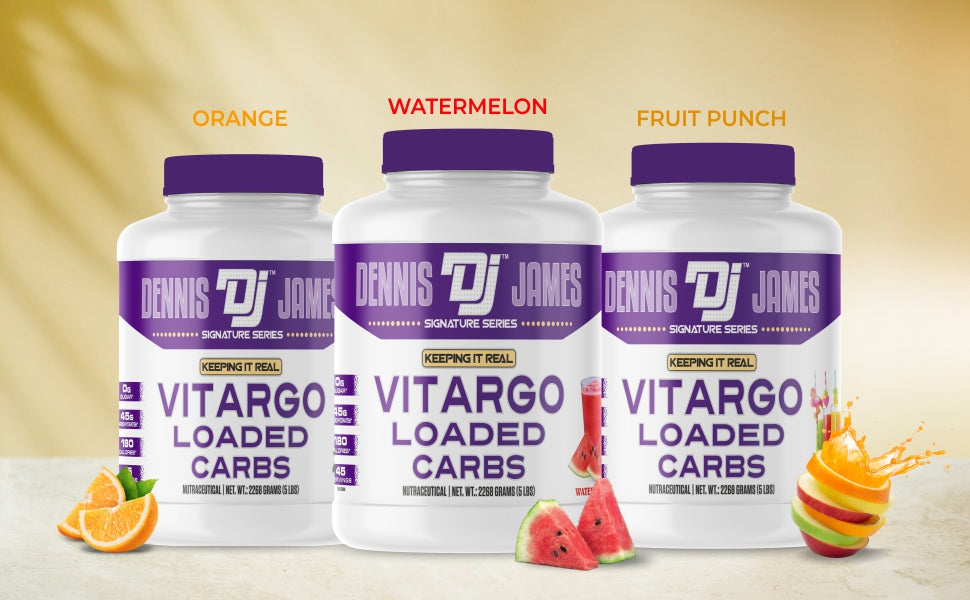 Dennis James Signature Series Vitargo Loaded Carbs - Orange