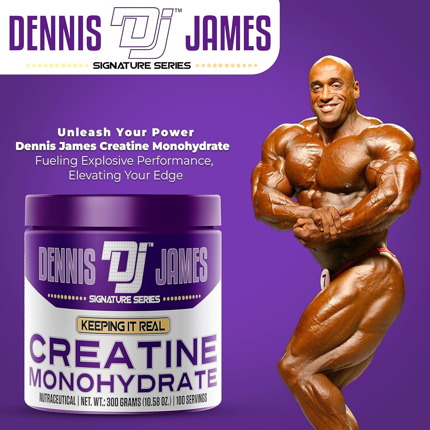 Dennis James Signature Series Creatine Monohydrate