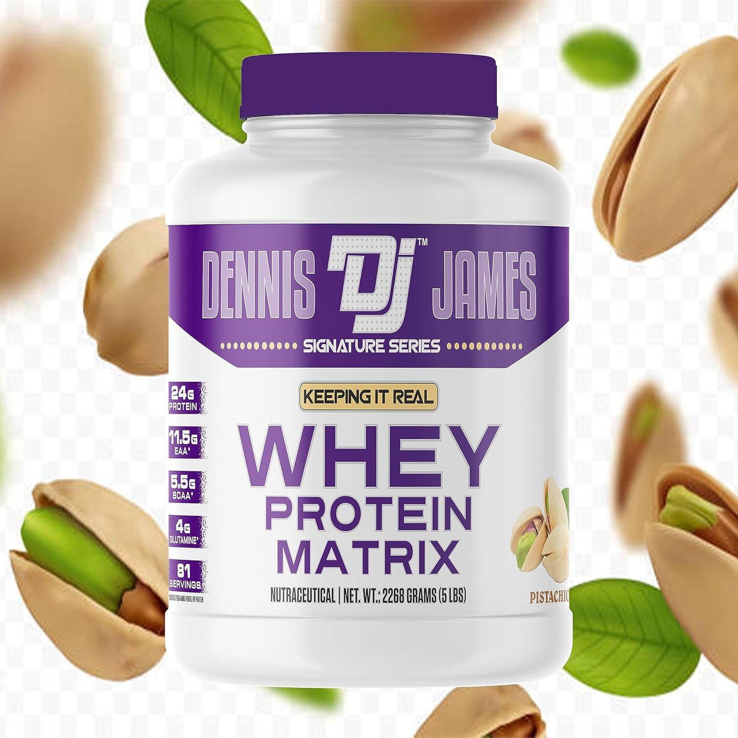 Signature Series Whey Protein Matrix 5lbs - Pistachio