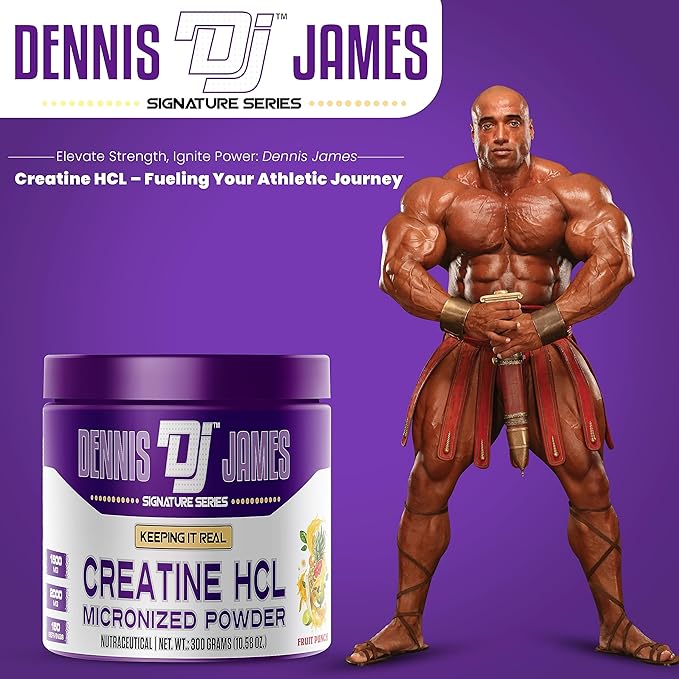 Dennis James Signature Series Creatine HCL - Fruit Punch