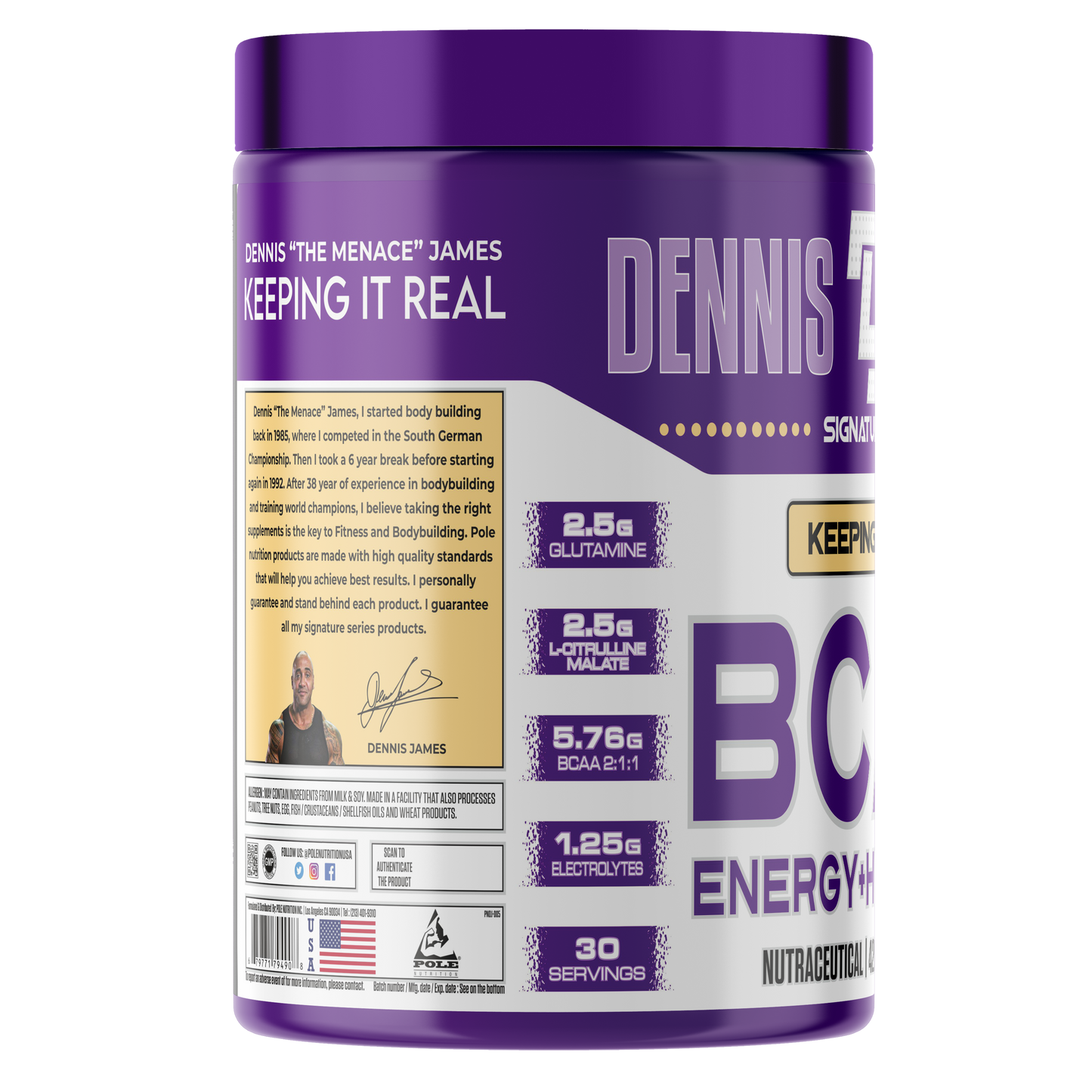 Dennis James Signature Series BCAA - Margarita