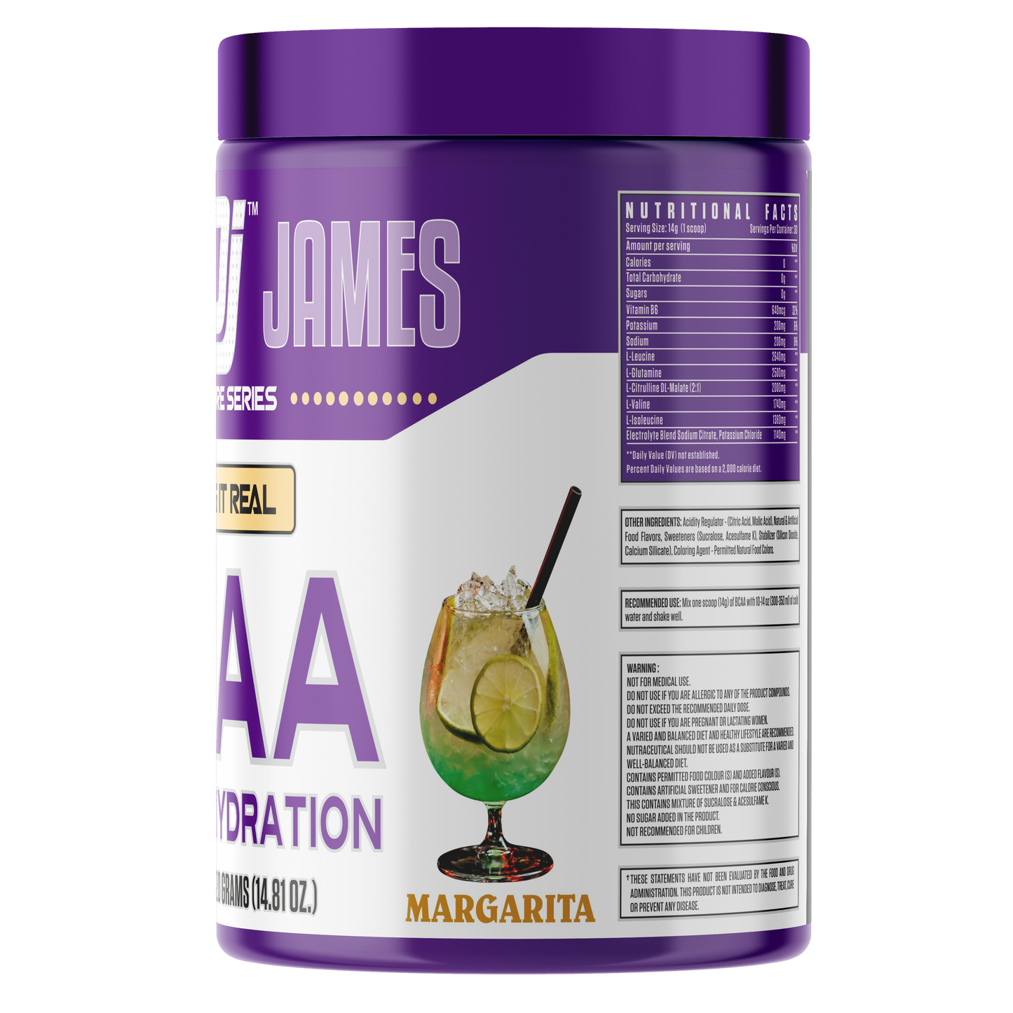 Dennis James Signature Series BCAA - Margarita
