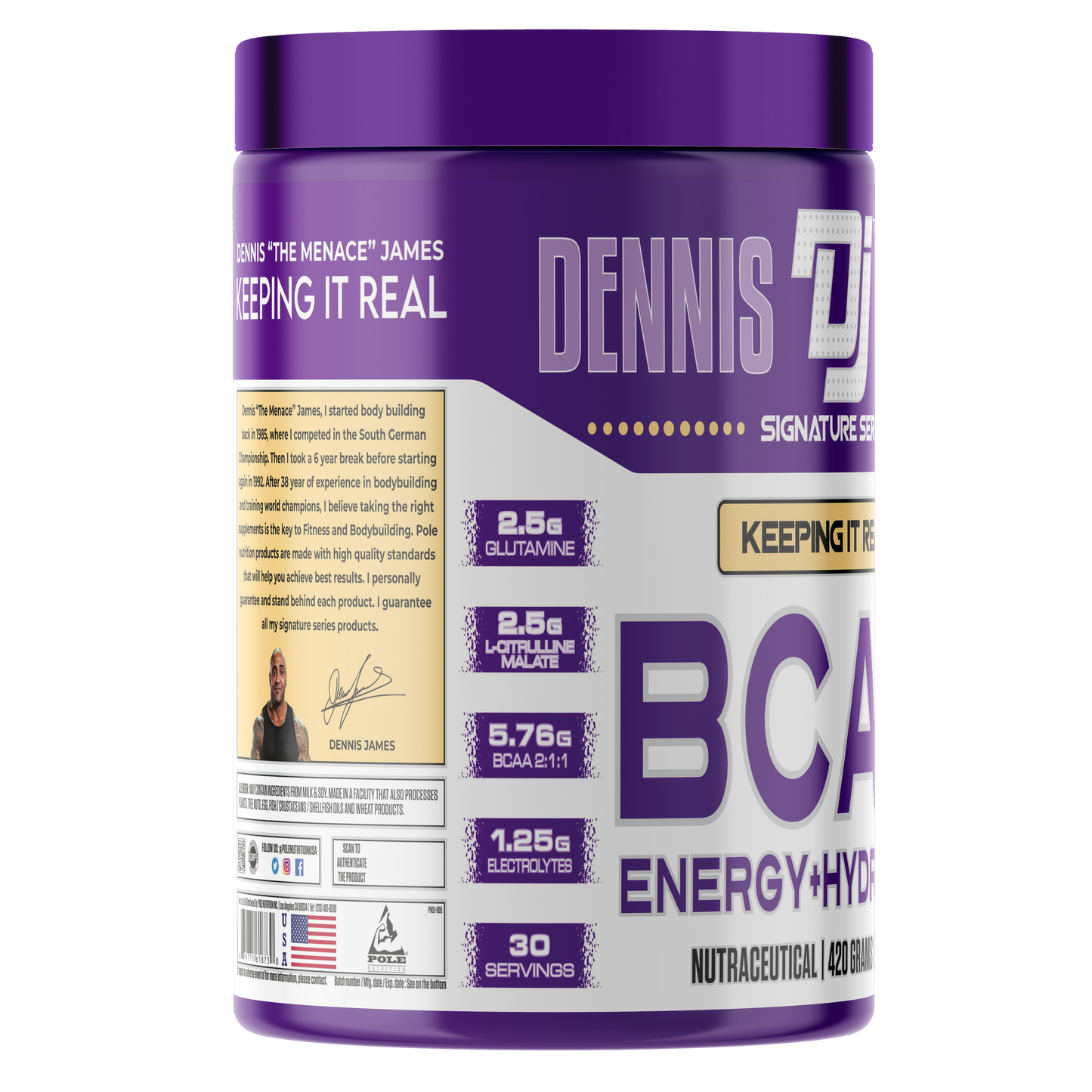 Dennis James Signature Series BCAA - Cosmopolitan