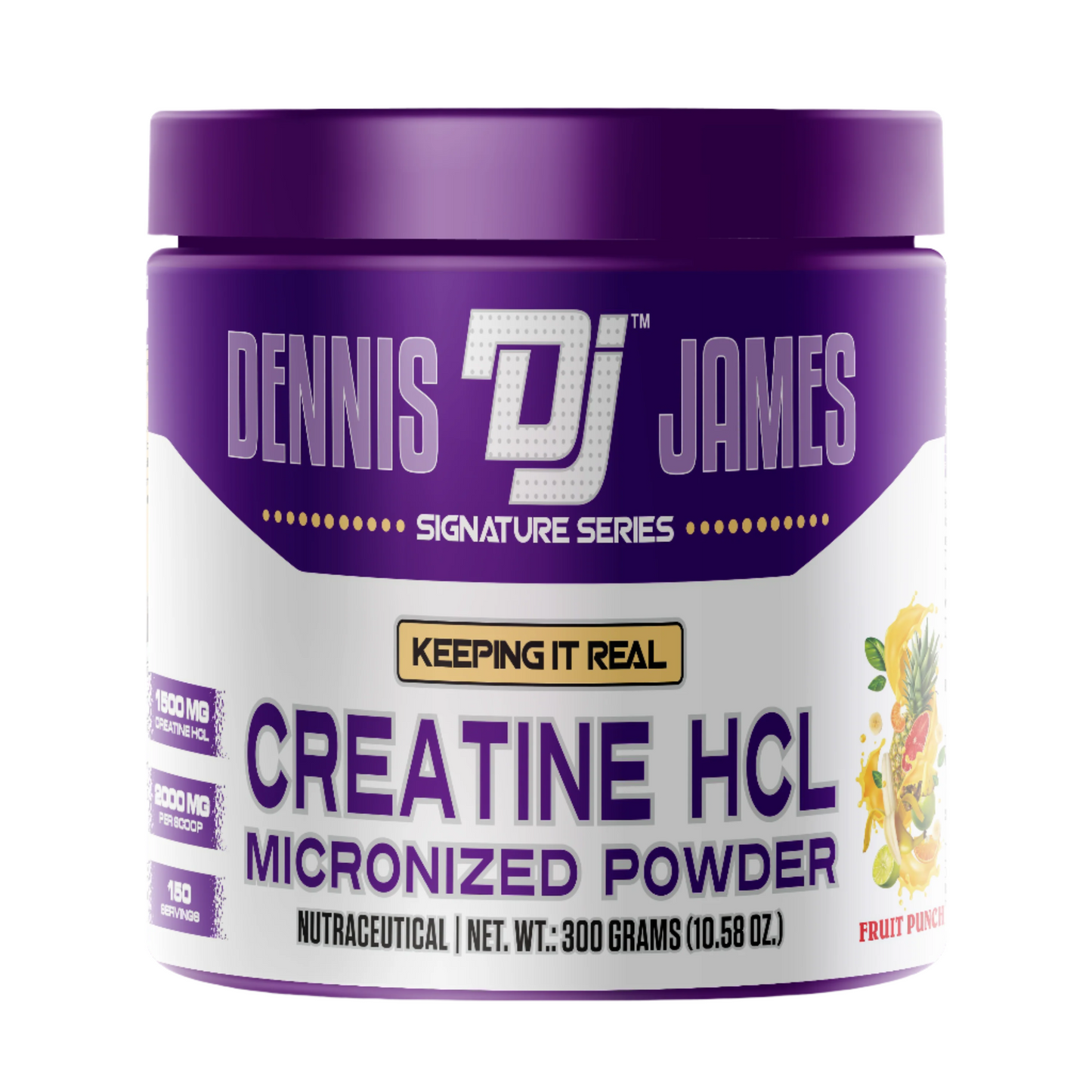 Dennis James Signature Series Creatine HCL - Fruit Punch