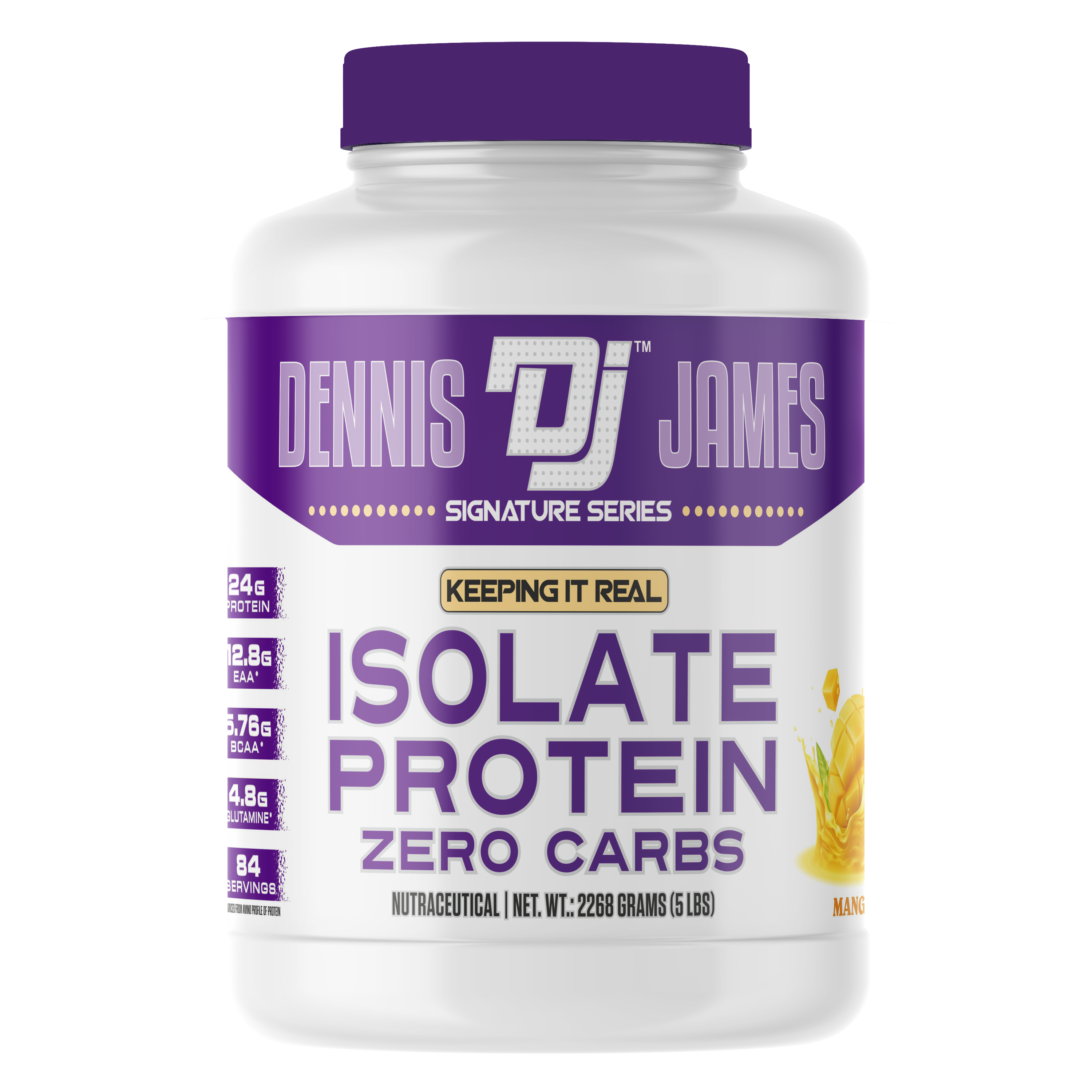 DENNIS JAMES ISOLATE 5 LBS (2268 gms)
