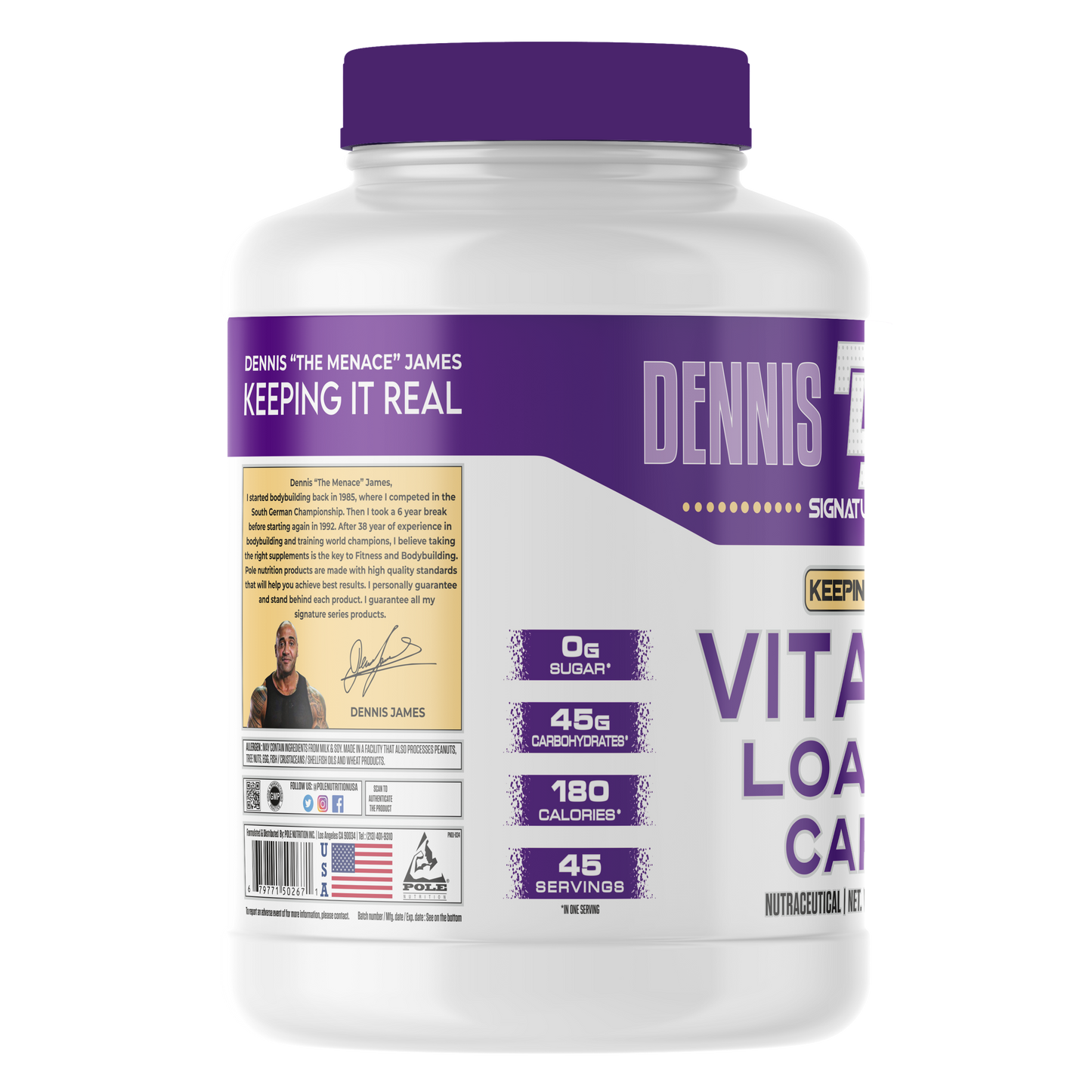 Dennis James Signature Series Vitargo Loaded Carbs - Watermelon