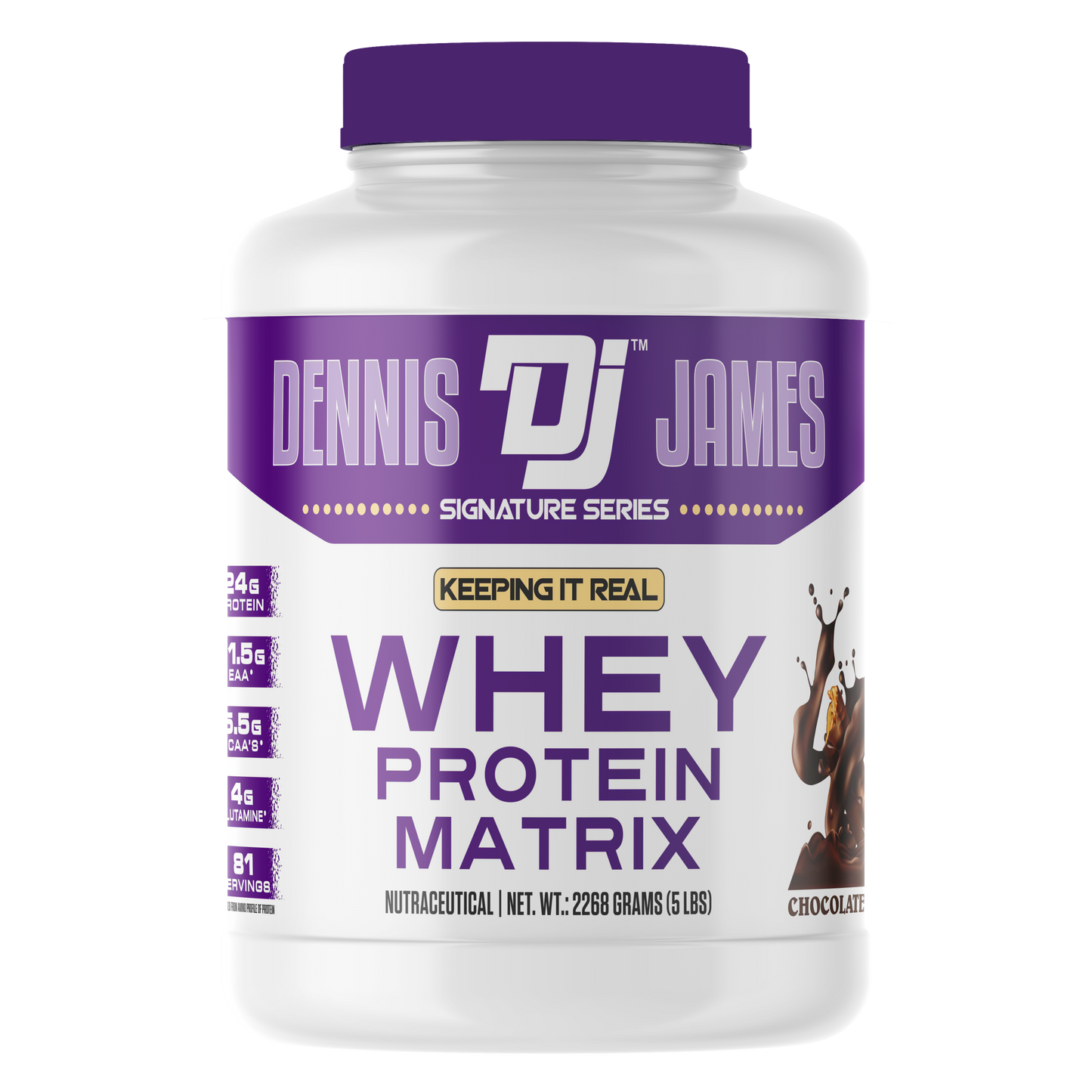 Signature Series Whey Protein Matrix 5lbs - Chocolate Fudge