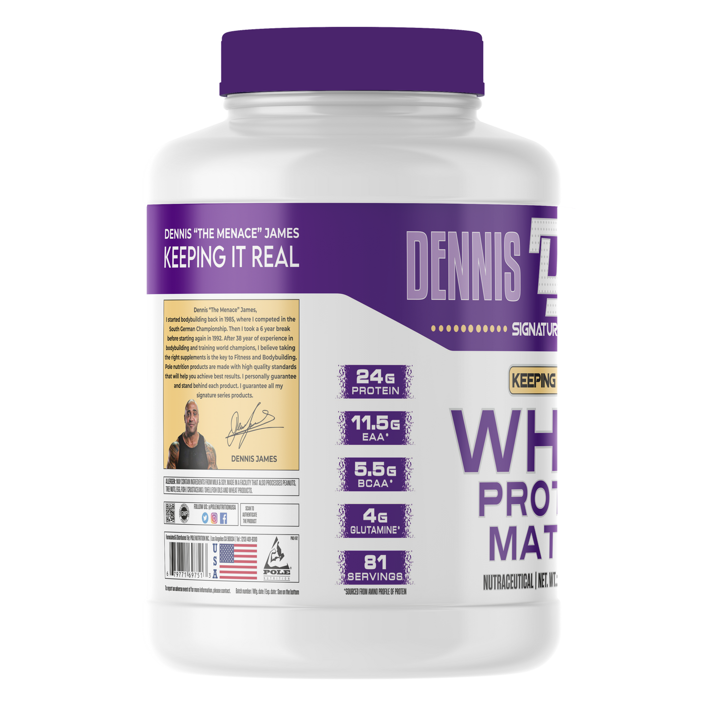 Signature Series Whey Protein Matrix 5lbs - Mango