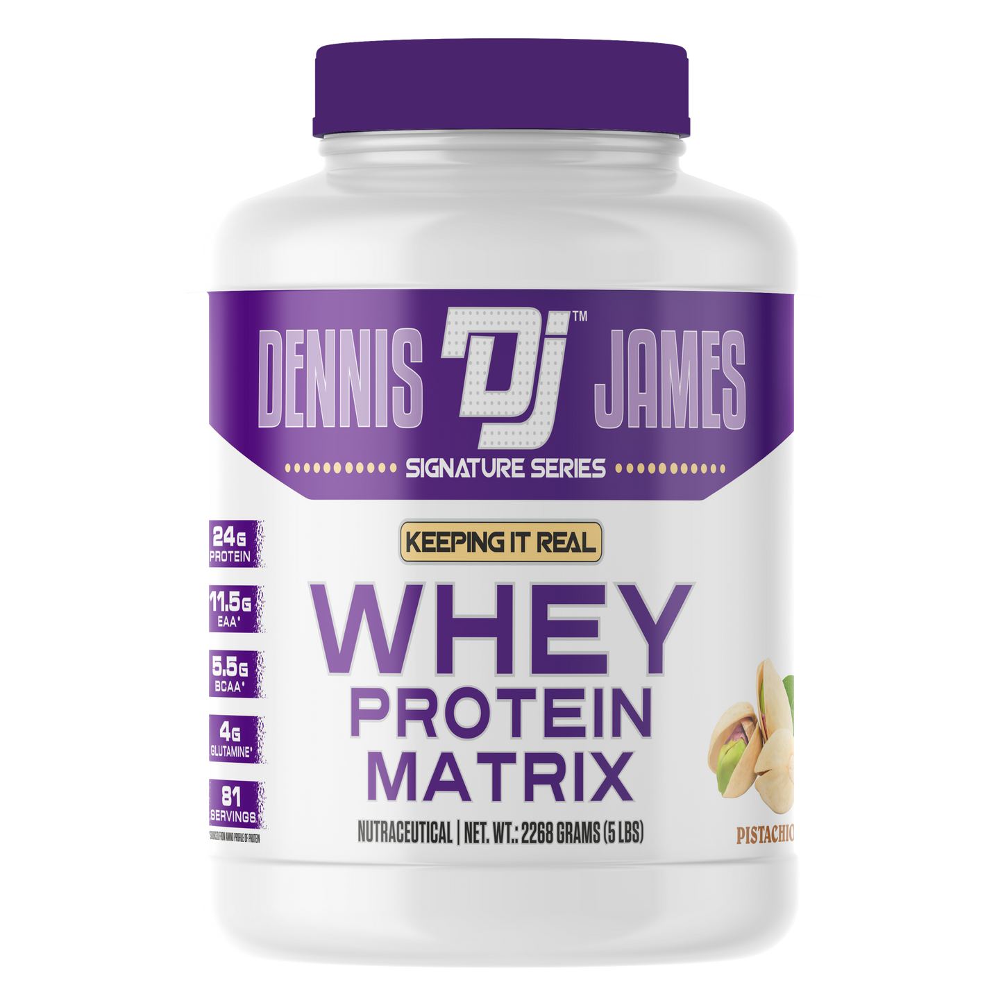 Signature Series Whey Protein Matrix 5lbs - Pistachio
