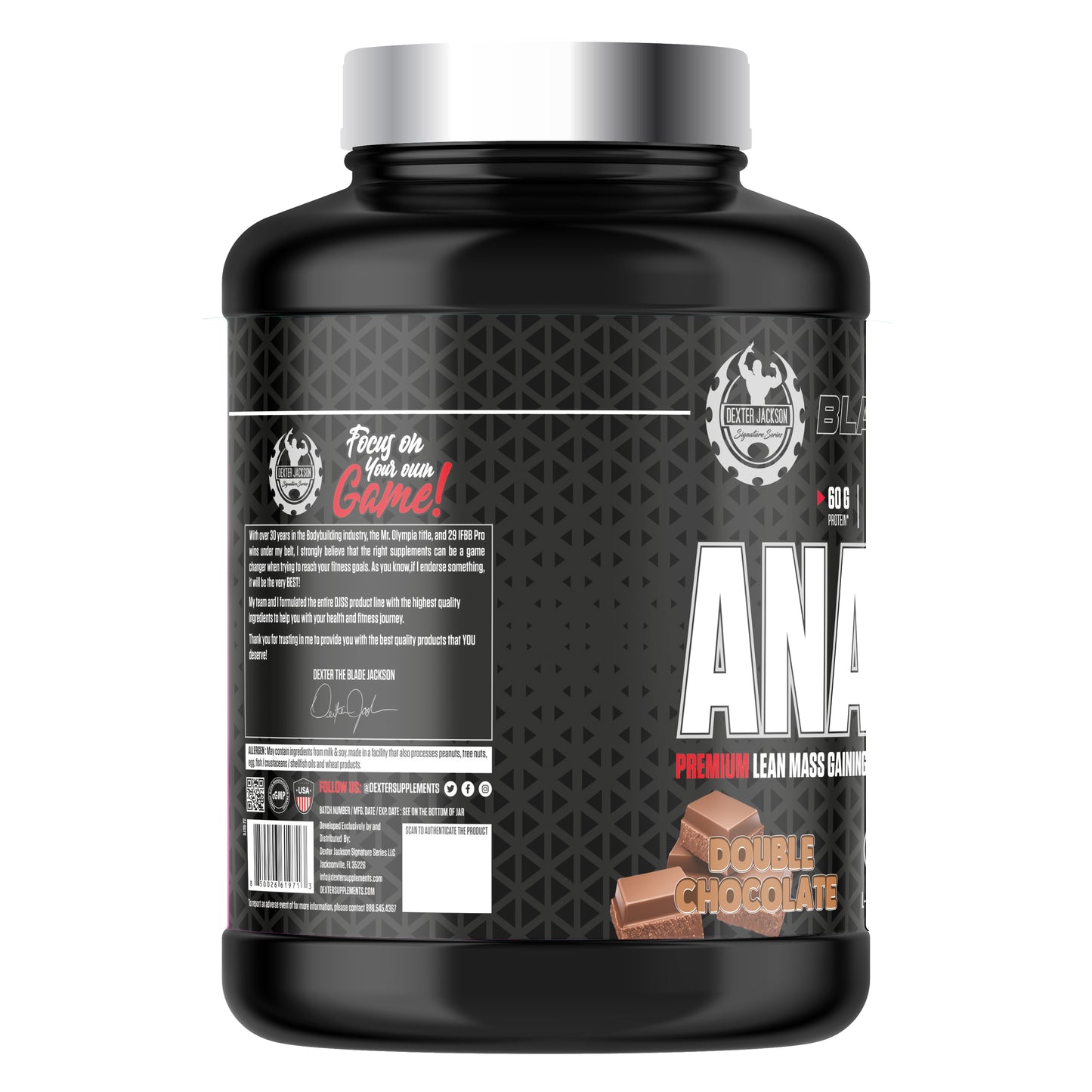 Black Series Anabolic Mass Gainer 6 lbs - Double Chocolate