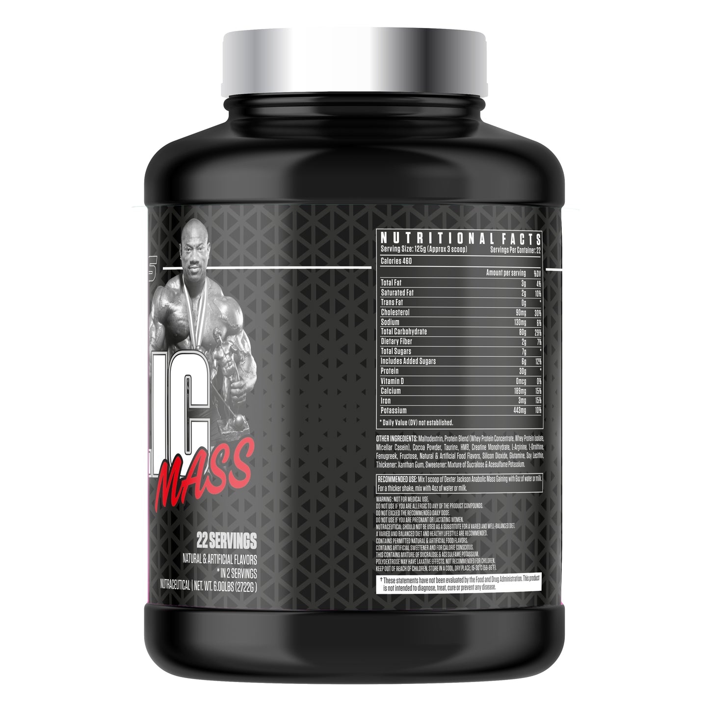 Black Series Anabolic Mass Gainer 6 lbs - Double Chocolate