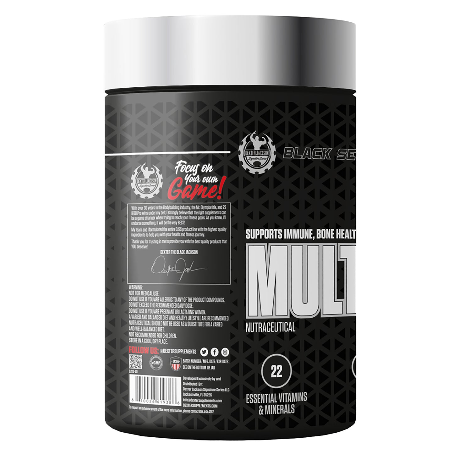 Black Series Multivitamin, 120 Tablets
