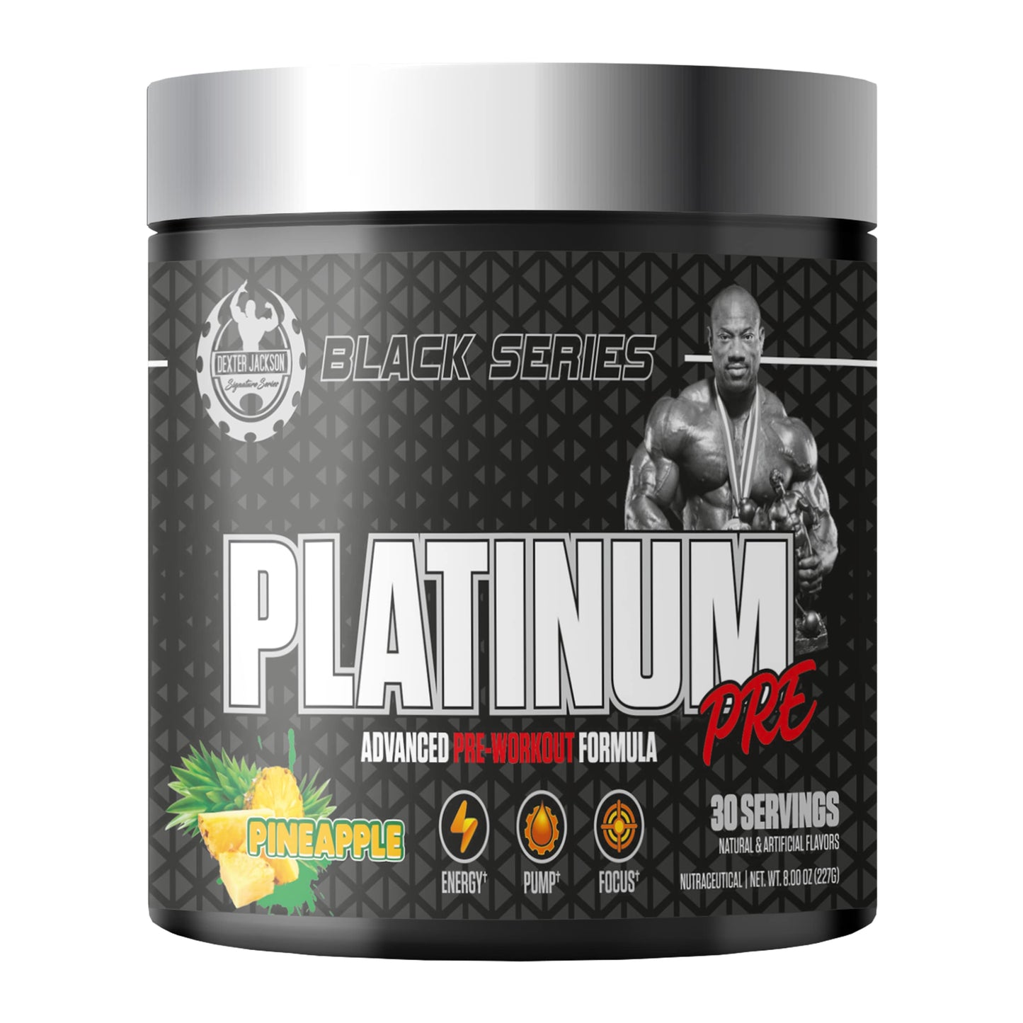 Black Series Platinum Pre Advanced Pre Workout Formula (Pineapple)