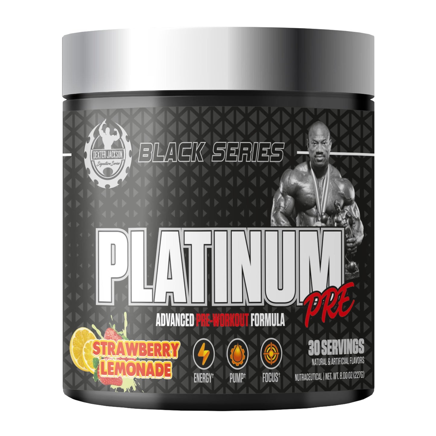 Black Series Platinum Pre Advanced Pre Workout Formula (Strawberry Lemonade)
