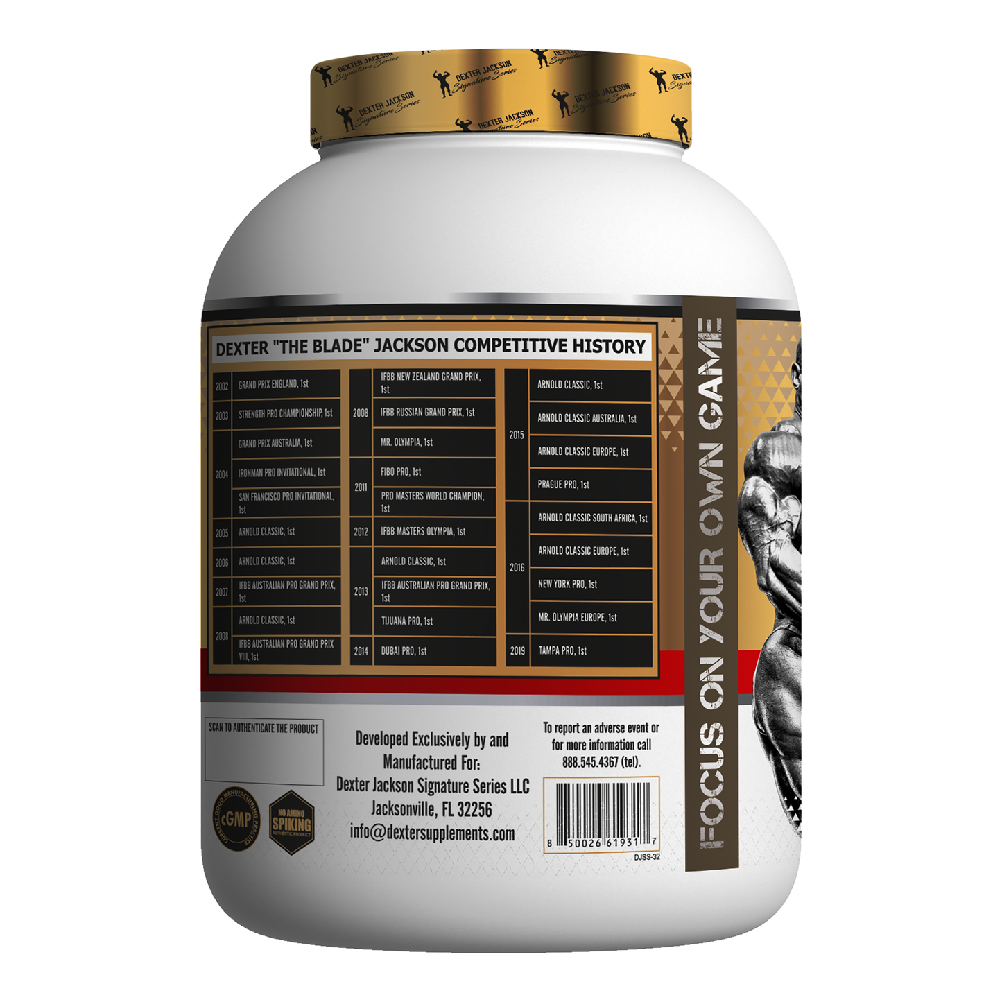 Dexter Jackson Gold Series The Blade Whey, 5lbs - Milk Chocolate