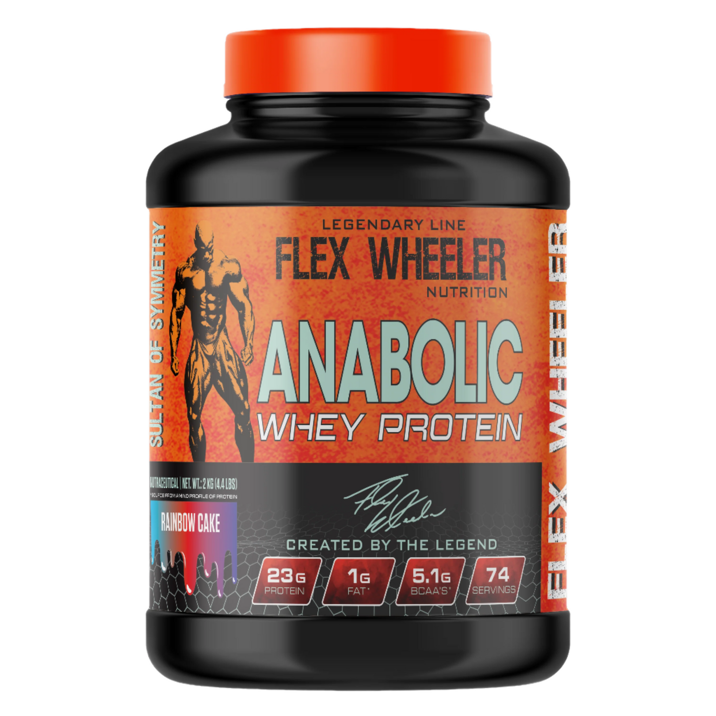 Legendary Anabolic Whey Protein 4.4 lbs - Rainbow Cake