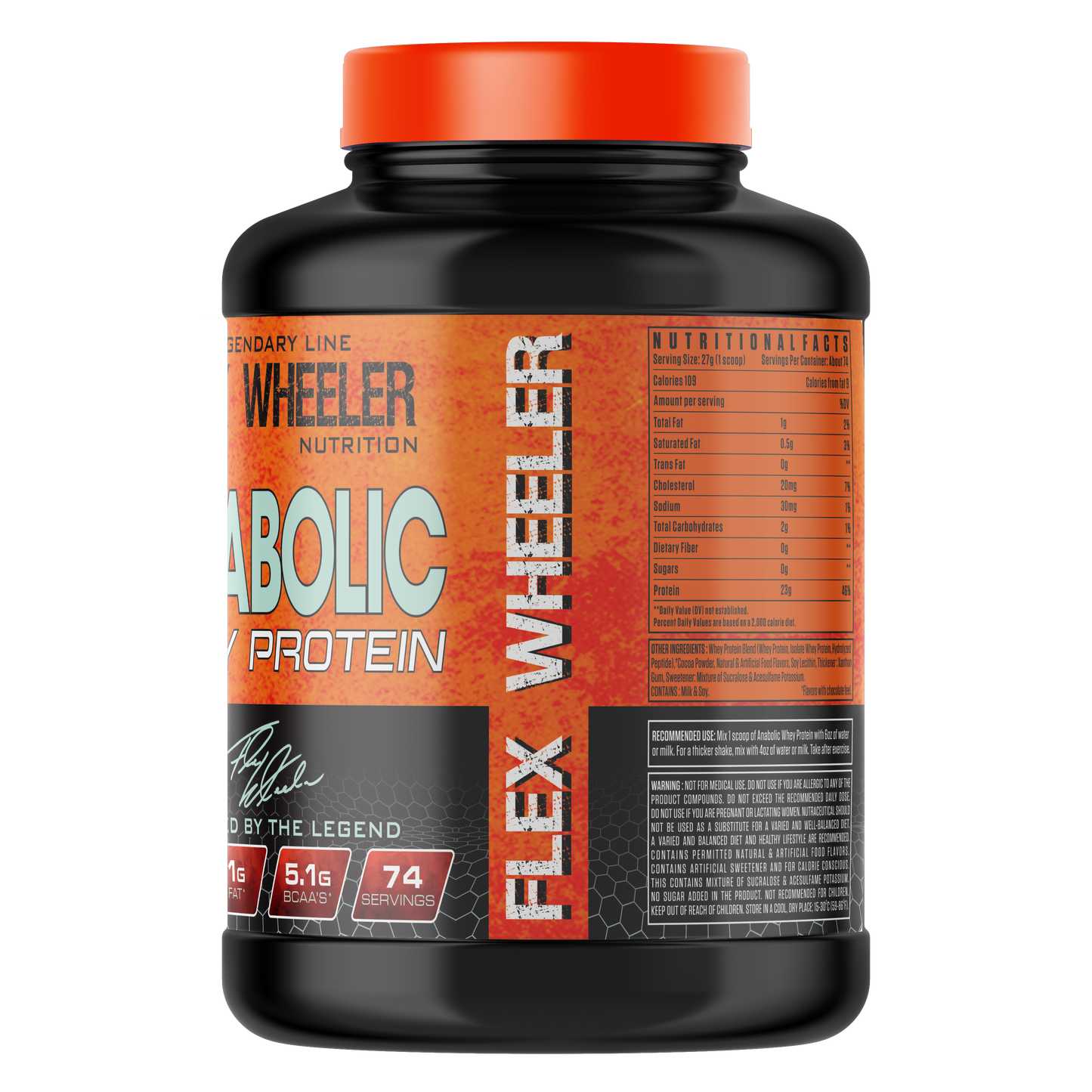 Legendary Anabolic Whey Protein 4.4 lbs - Rainbow Cake