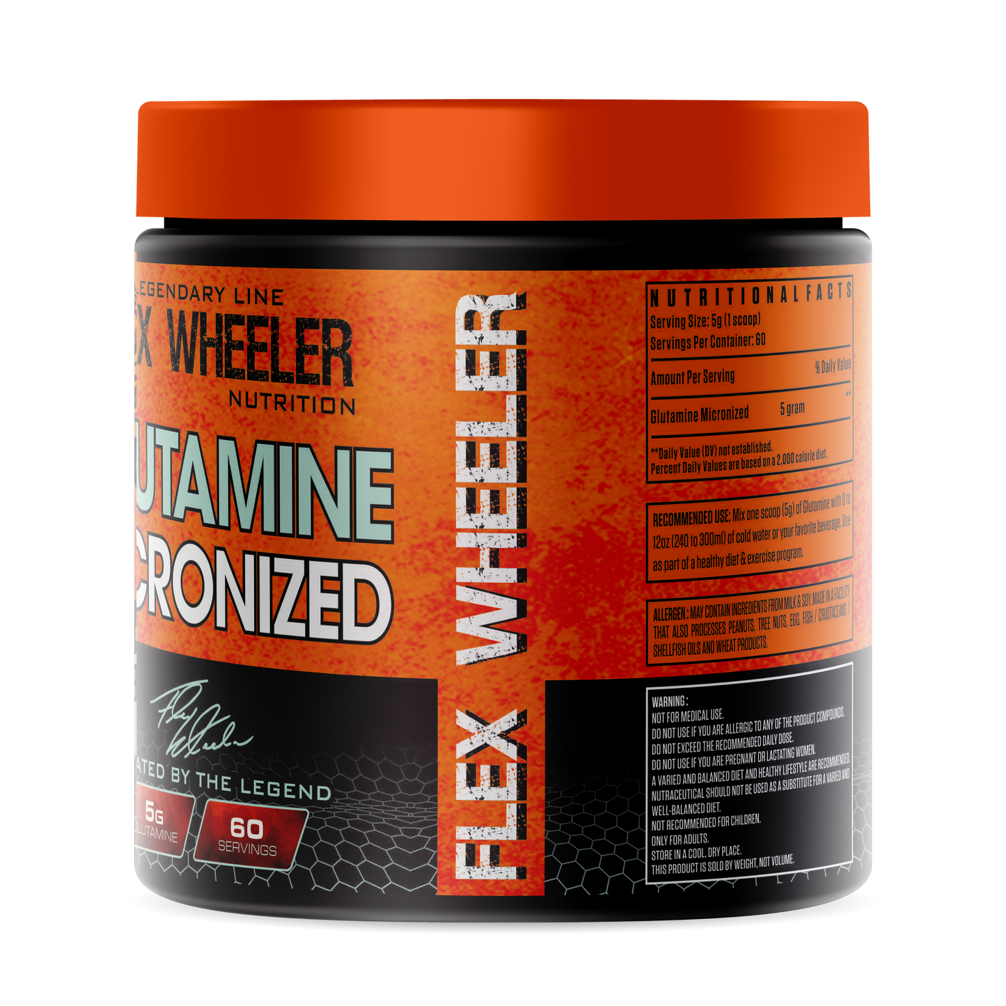 Flex Wheeler Glutamine Micronized | 300g | 60 Servings