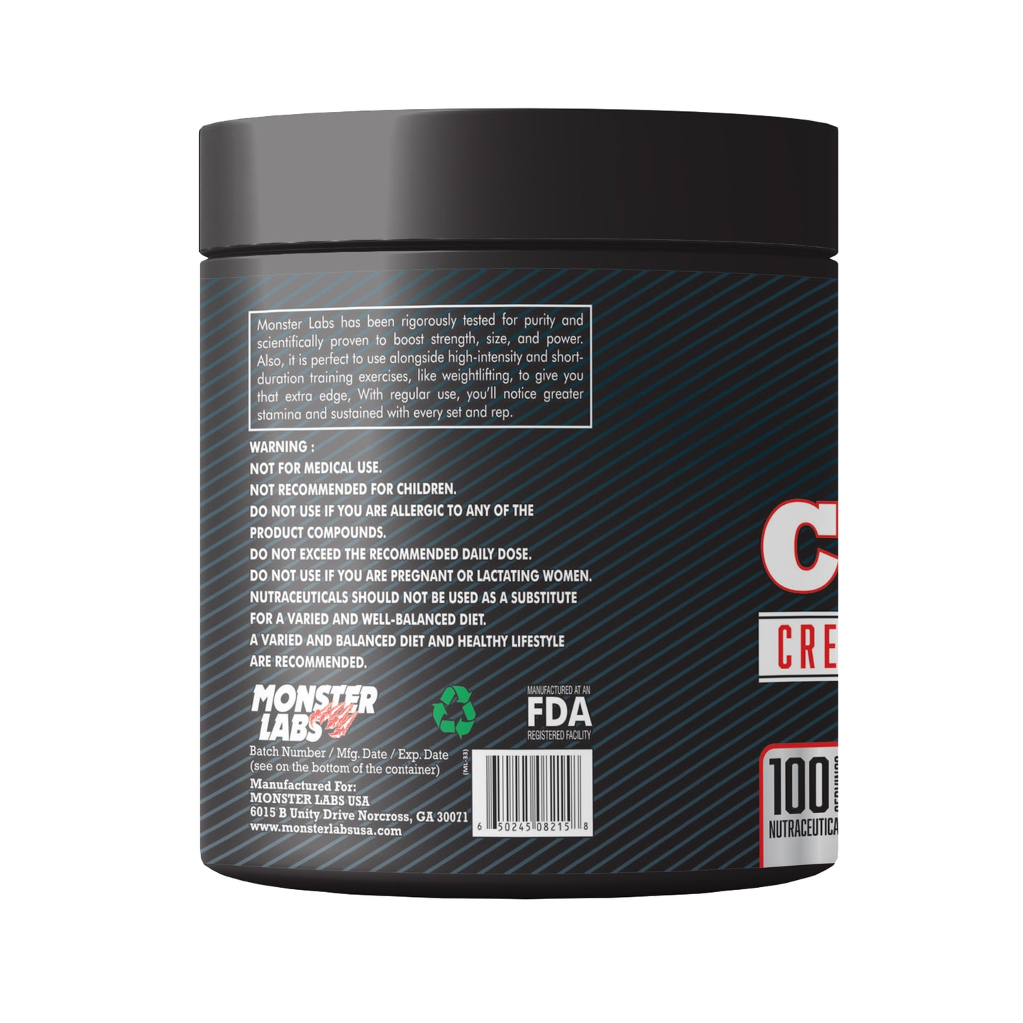 Creatine Monohydrate Powder