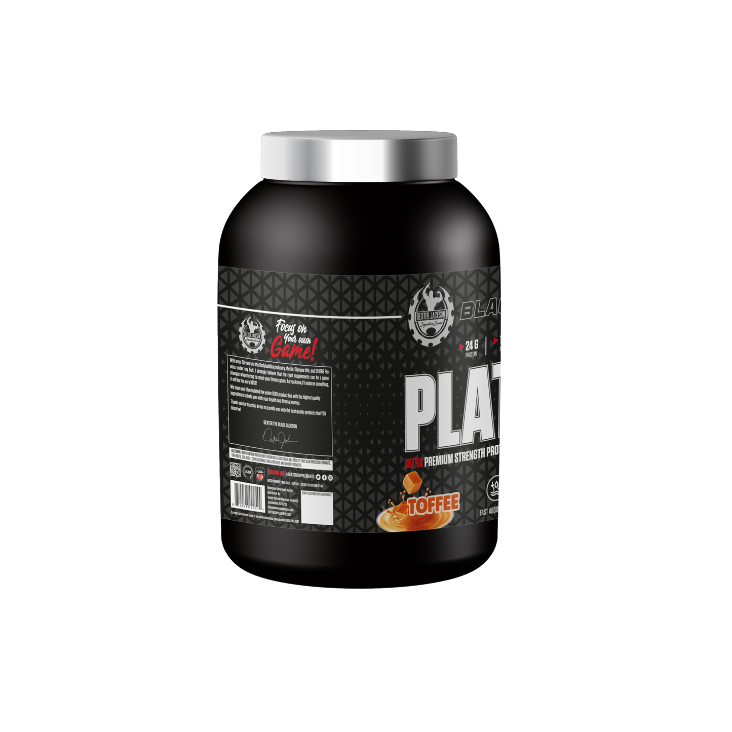 Black Series Platinum Whey - Toffee, 2lbs