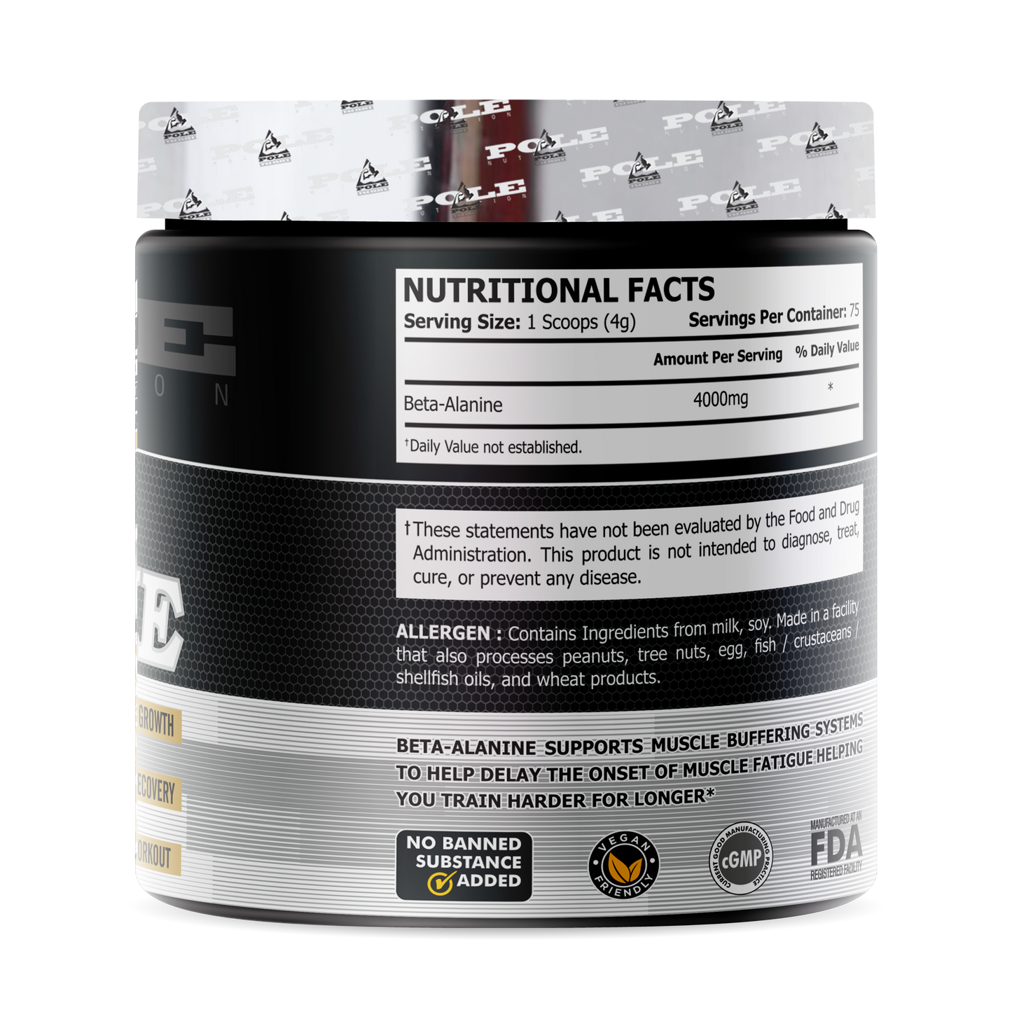 Beta Alanine 300g - Boost Endurance & Strength