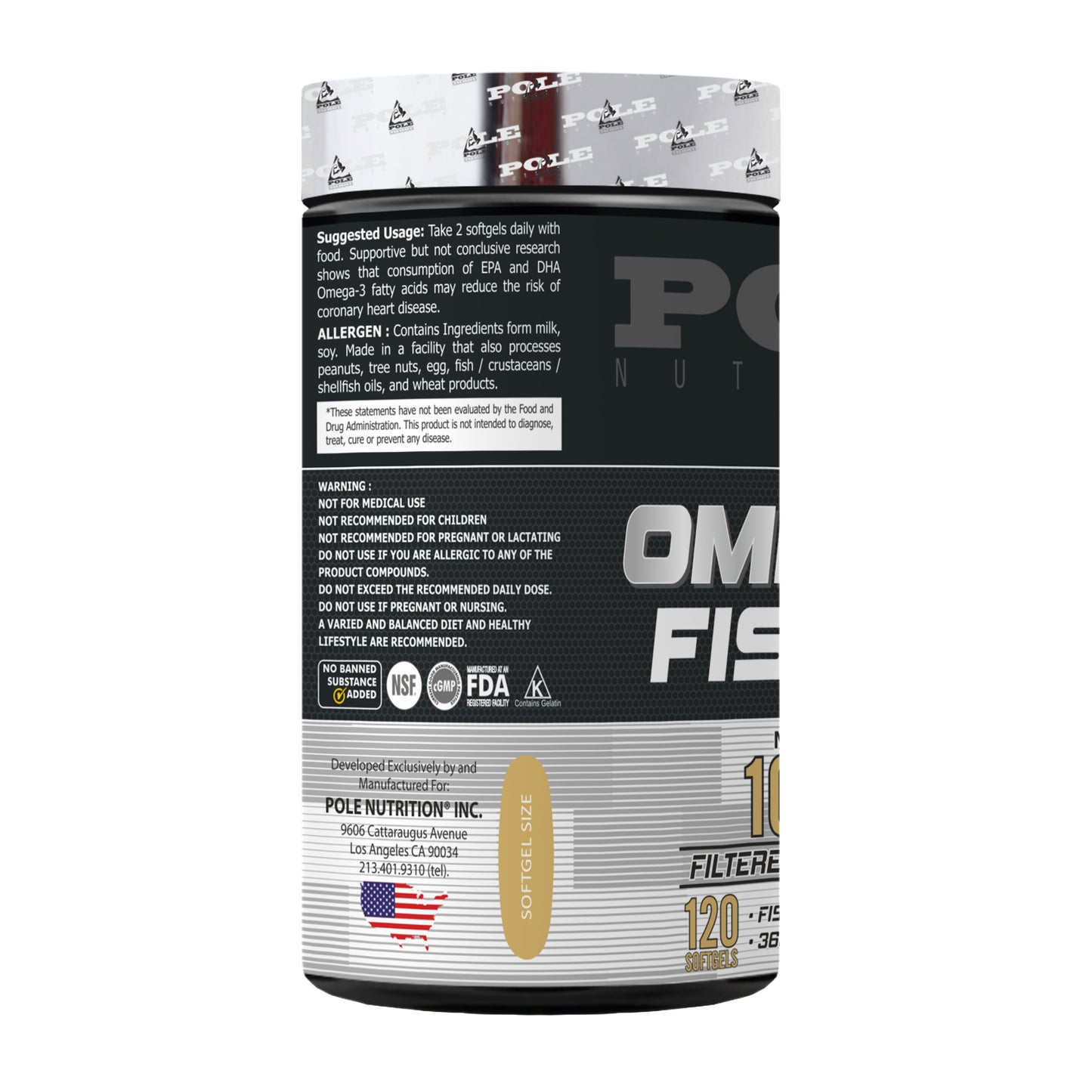 Omega-3 Fish Oil 1000mg