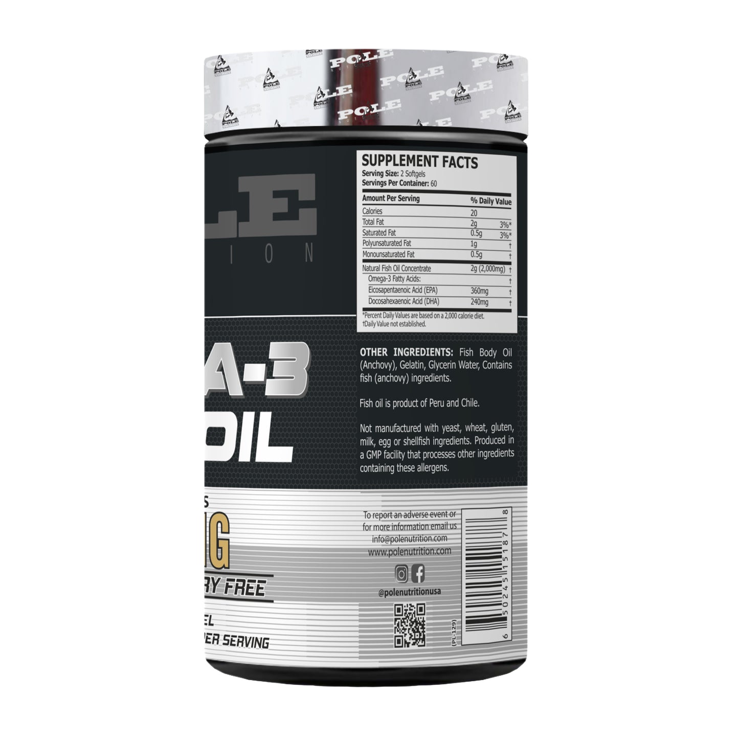 Omega-3 Fish Oil 1000mg
