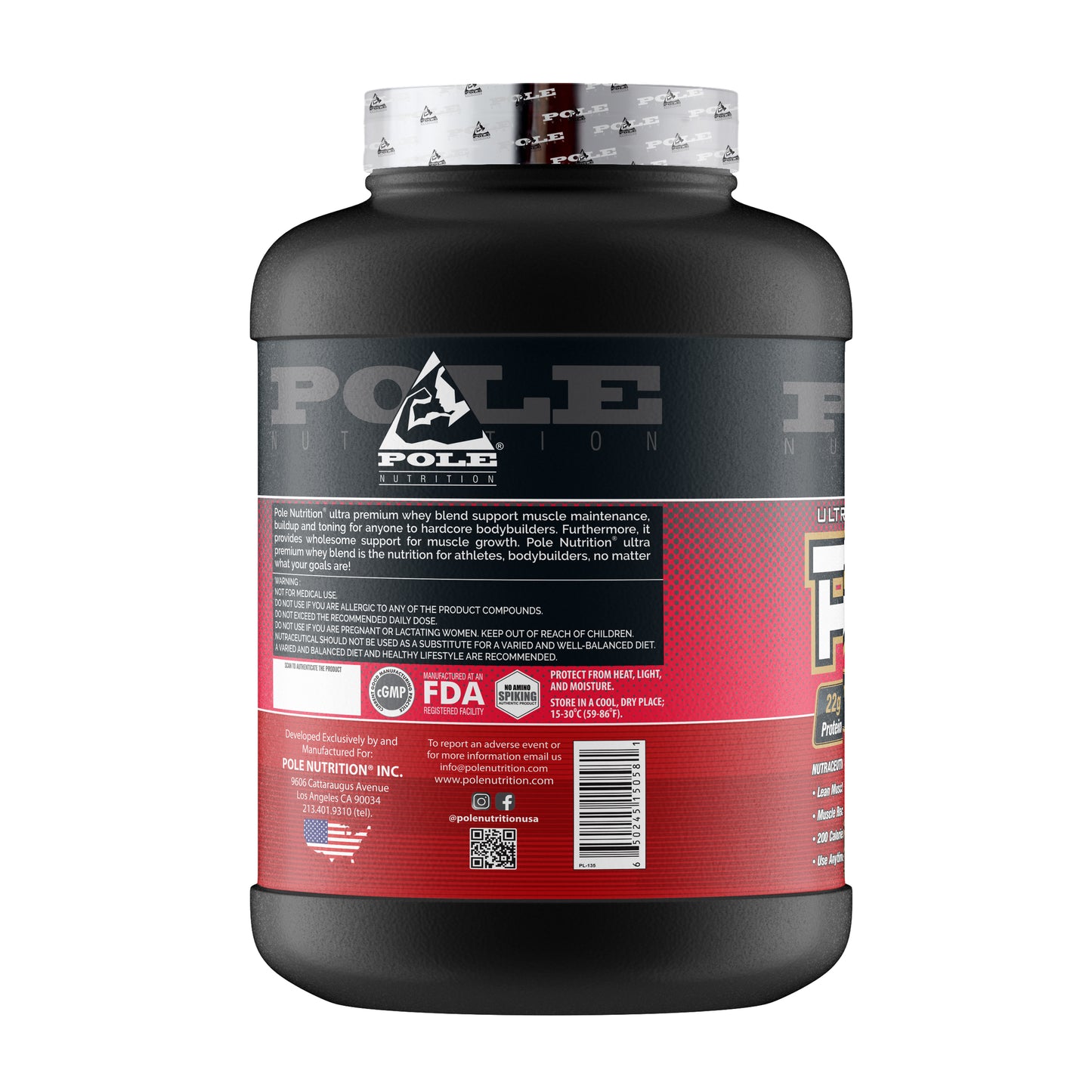 PRO-6 Ultra Premium Protein Whey Blend 5 lbs - Gourmet Chocolate