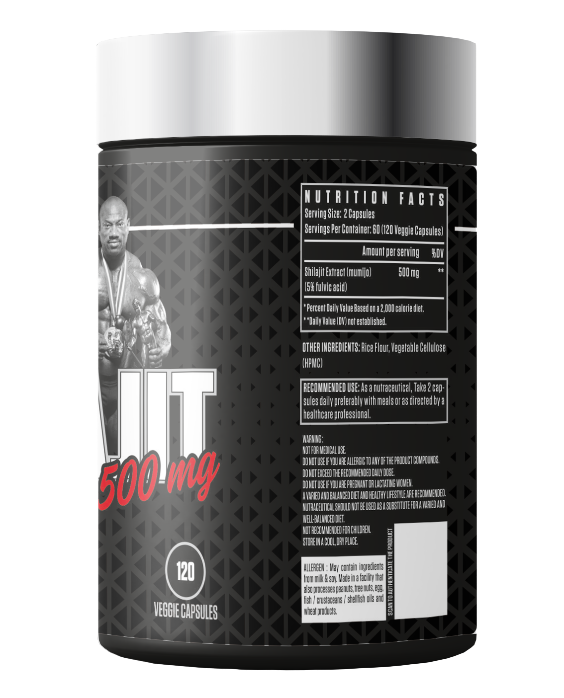 Black Series Pure Shilajit 500mg