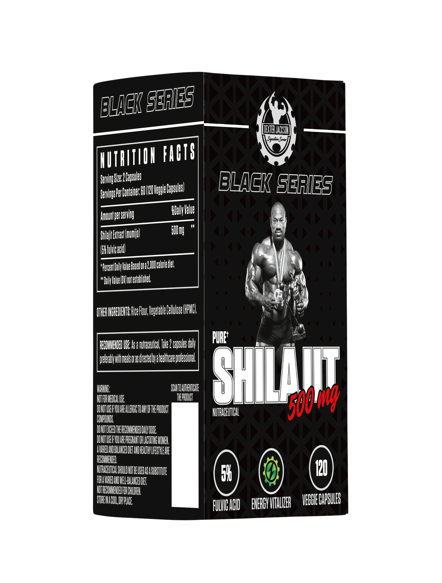 Black Series Pure Shilajit 500mg