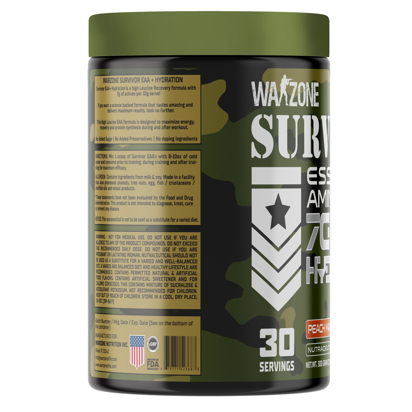 Warzone Survivor EAA - Peach Mango