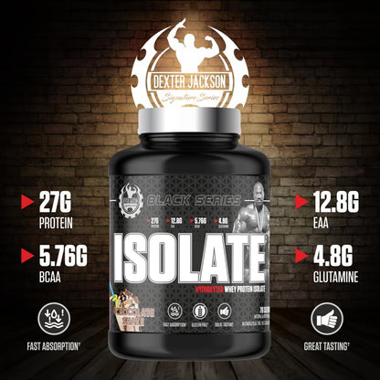 Dexter Jackson Black Series Isolate Whey Protein 5 lbs. - Chocolate Splash