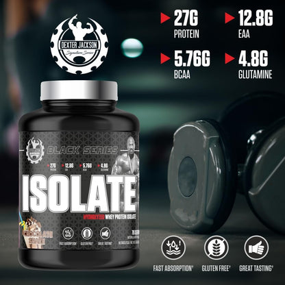 Dexter Jackson Black Series Isolate Whey Protein 5 lbs. - Chocolate Splash