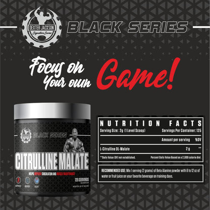 Black Series Citrulline Malate 250g - 125 Servings