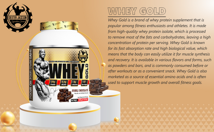 Dexter Jackson Gold Series Whey Gold - Cookies & Cream, 2268g (5 Lbs), 67 Servings