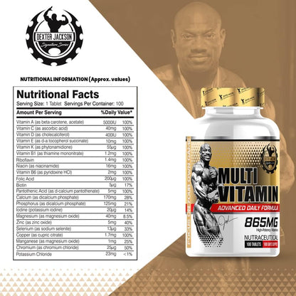 Gold Series Multivitamin, 100 Tablets