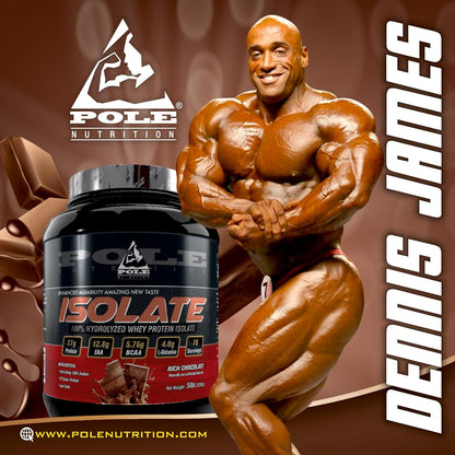 100% Hydrolyzed Whey Protein Isolate 5 lbs - Rich Chocolate