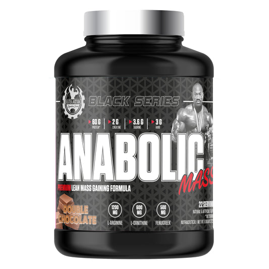 Black Series Anabolic Mass Gainer 6 lbs - Double Chocolate