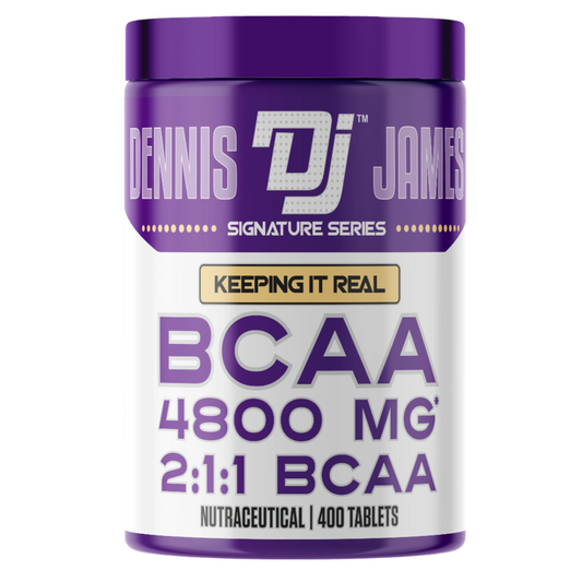 Dennis James Signature Series BCAA 4800MG, 400 Tablets