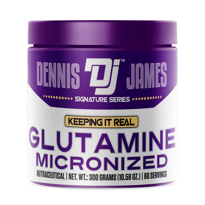 Dennis James Signature Series Glutamine Micronized | 300g | 60 Servings