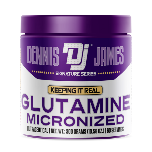Dennis James Signature Series Glutamine Micronized | 300g | 60 Servings