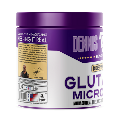 Dennis James Signature Series Glutamine Micronized | 300g | 60 Servings