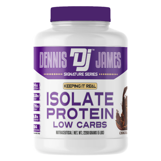 Dennis James Signature Series Isolate Protein Low Carbs 5lbs - Chocolate