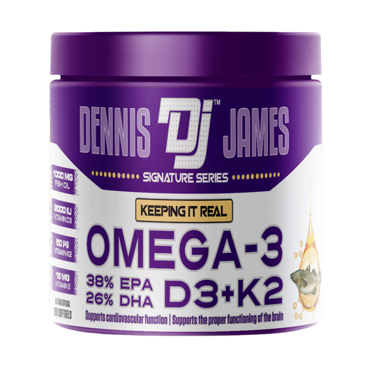 Dennis James Signature Series Omega-3 Fish Oil | 180 Softgel