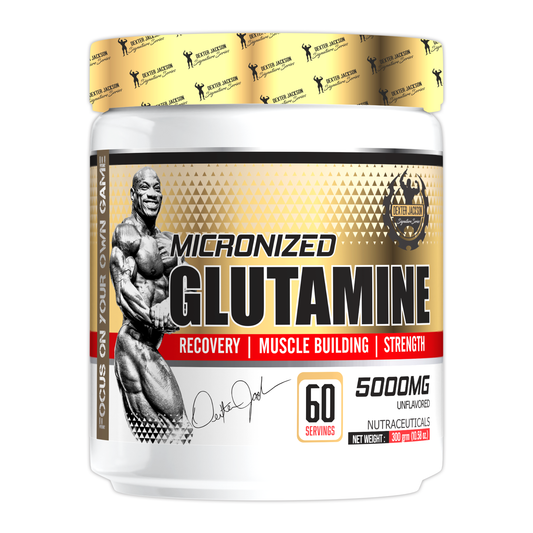 Dexter Jackson Gold Series Micronized Glutamine | 300g | 60 Servings