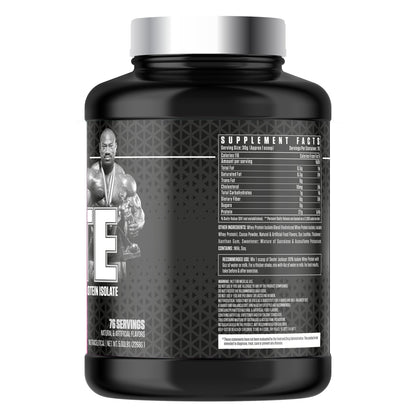 Dexter Jackson Black Series Isolate Whey Protein 5 lbs. - Chocolate Splash